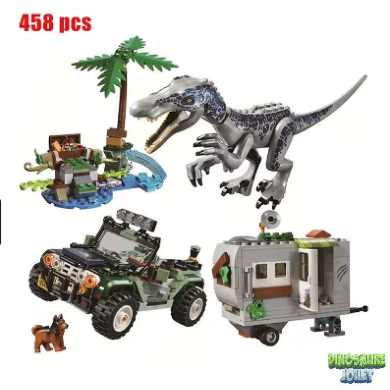 Lego Jurassic World jeep set