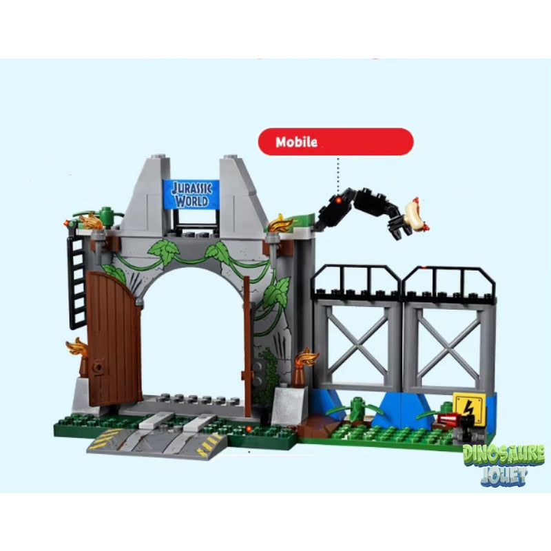 Lego Jurassic World laboratoire