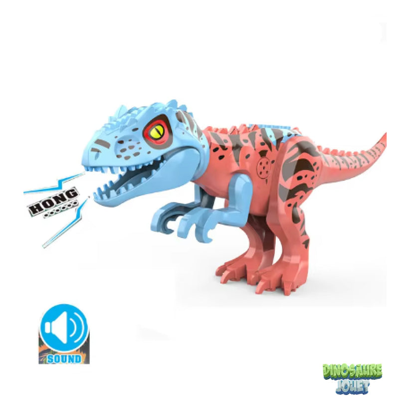 Lego t-rex bleu