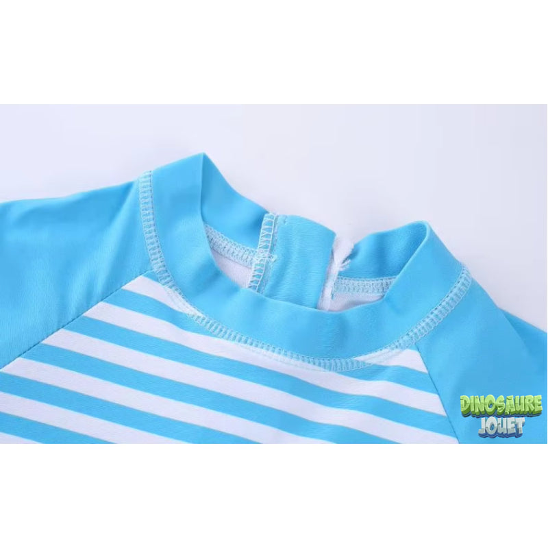 Maillot de bain Dinosaure Bleu