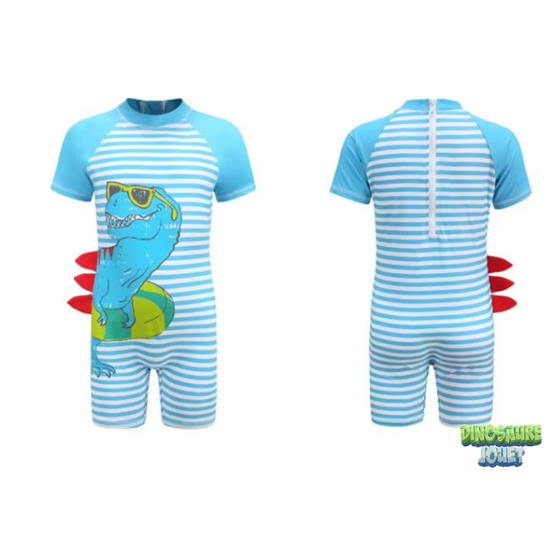 Maillot de bain Dinosaure Bleu