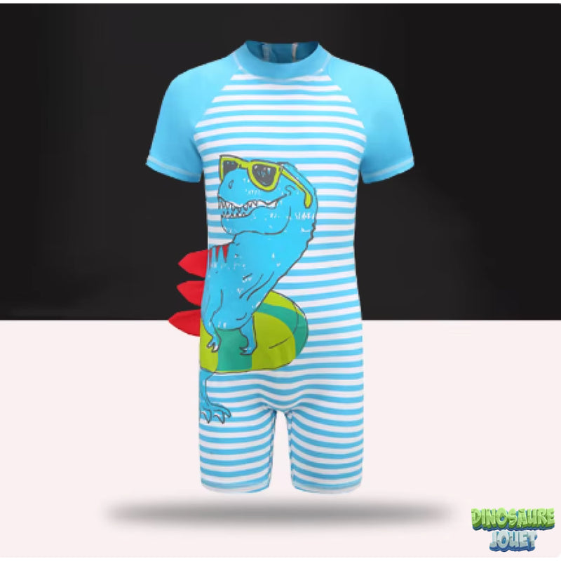 Maillot de bain Dinosaure Bleu