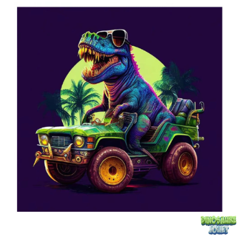 Peinture diamant Dinosaure: tyrannosaure