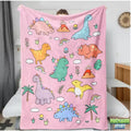 Plaid ultra leger Dinosaure