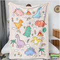 Plaid ultra leger Dinosaure