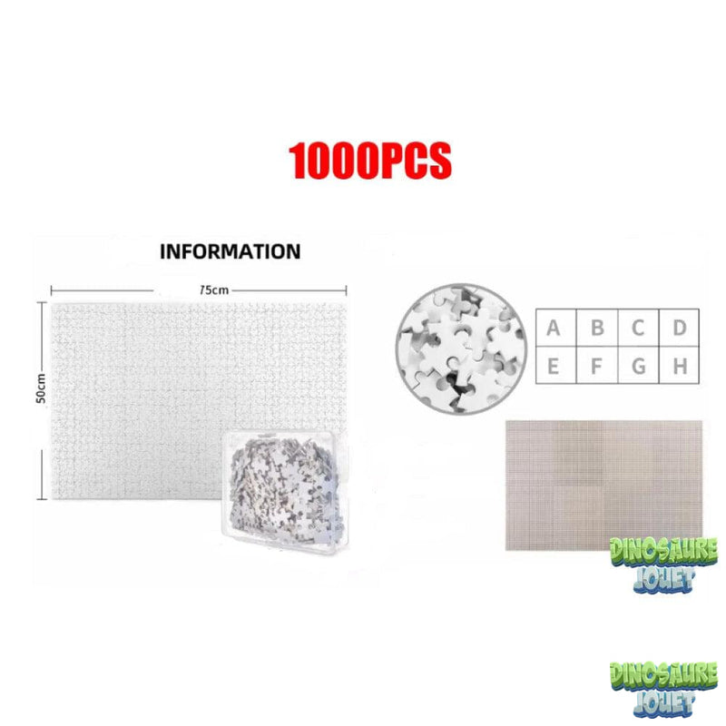 Puzzle 1000 pièces dinosaures
