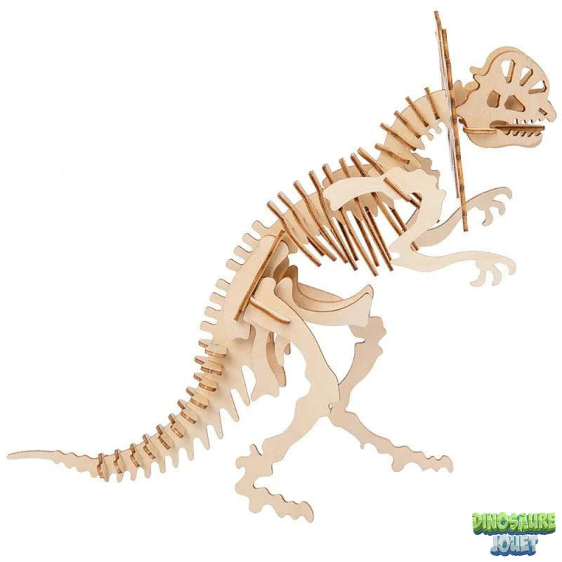 puzzle 3d en bois dinosaure
