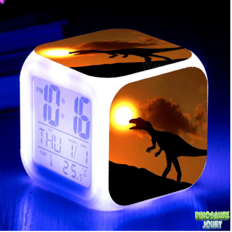 Reveil veilleuse Dinosaure tyrannosaure