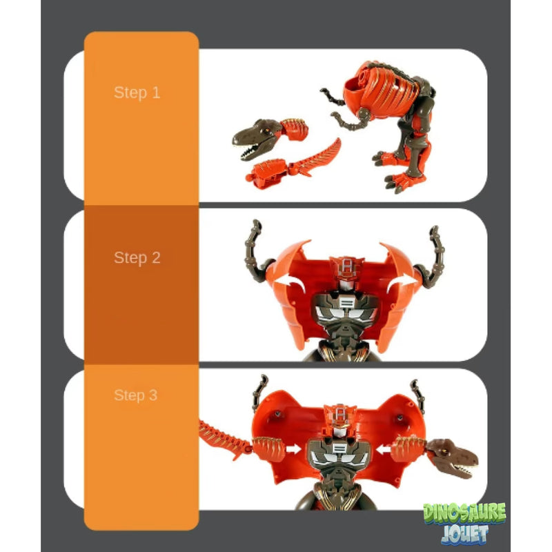 Robot transformation Dinosaure