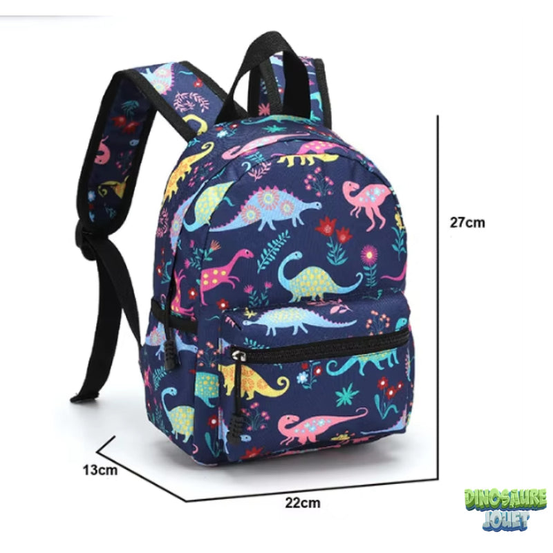 Sac a dos ecole dinosaure