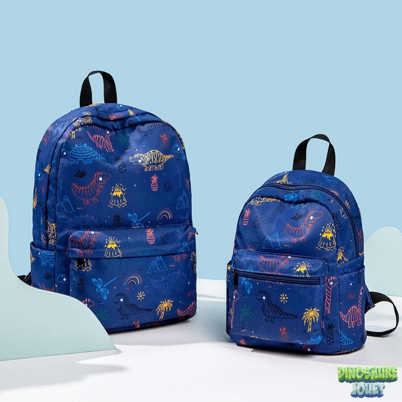 Sac a dos ecole dinosaure