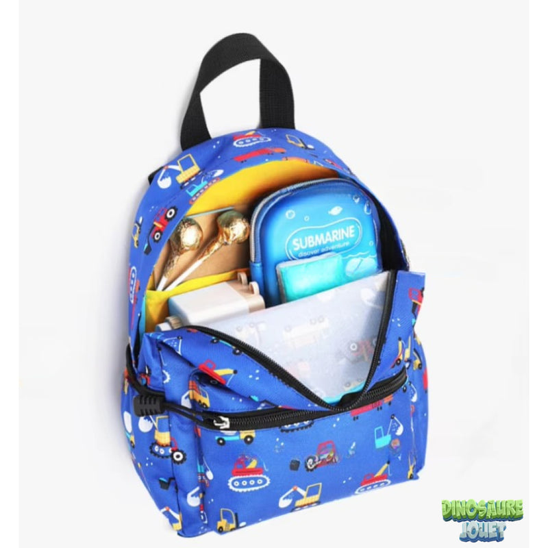 Sac a dos ecole dinosaure