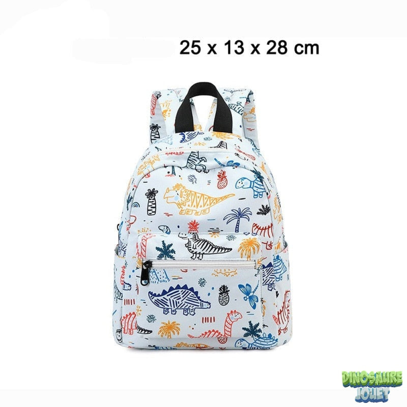 Sac a dos ecole dinosaure