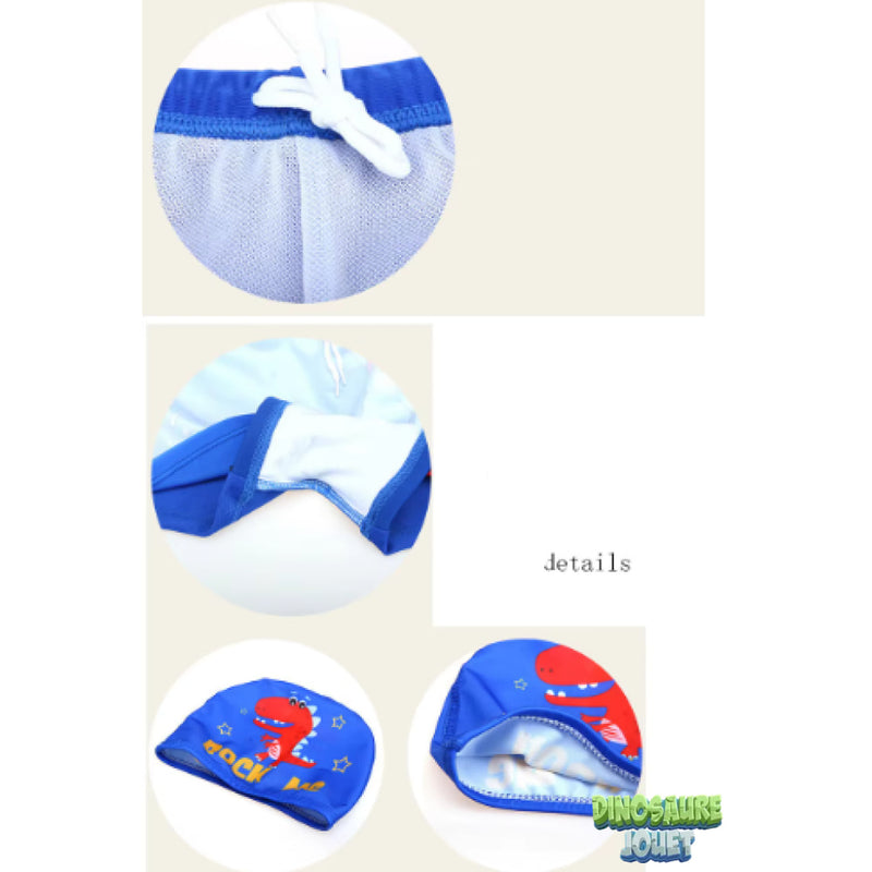 Short de bain garçon Dinosaure