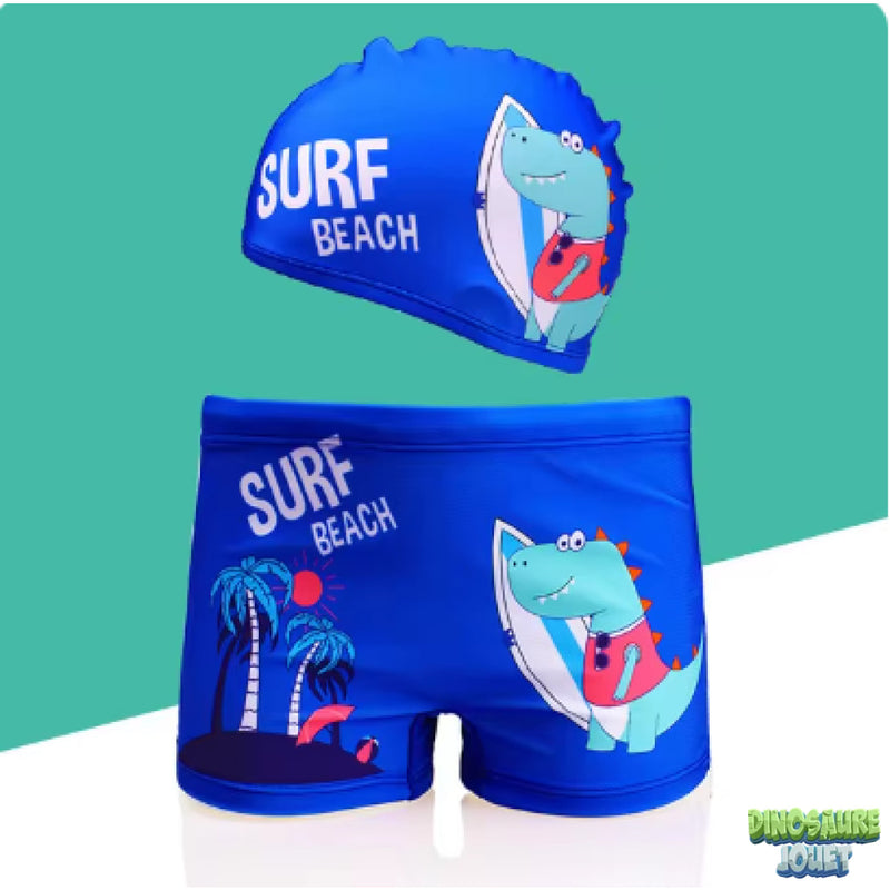 Short de bain garçon Dinosaure