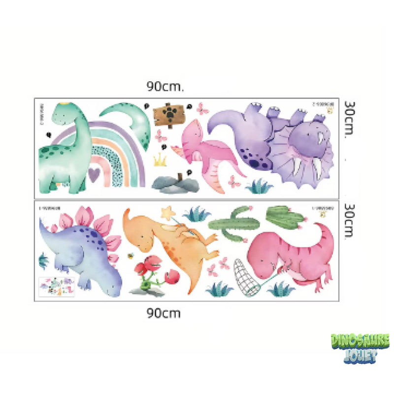 Stickers dinosaure bébé