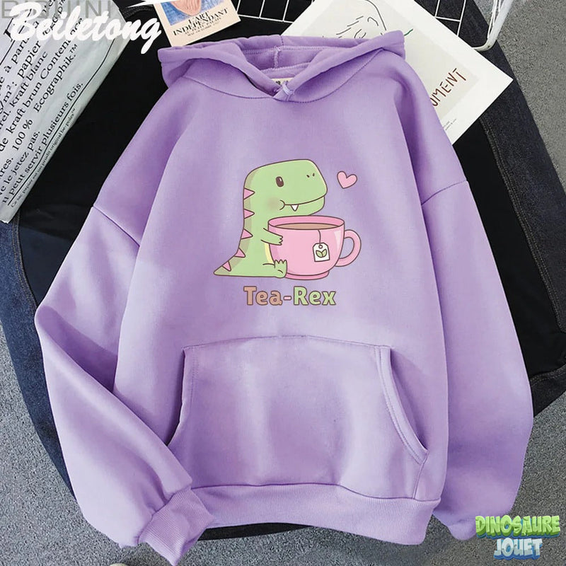 Sweat Dinosaure Femme