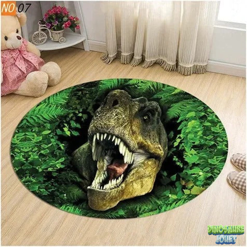 Tapis 3d dinosaure