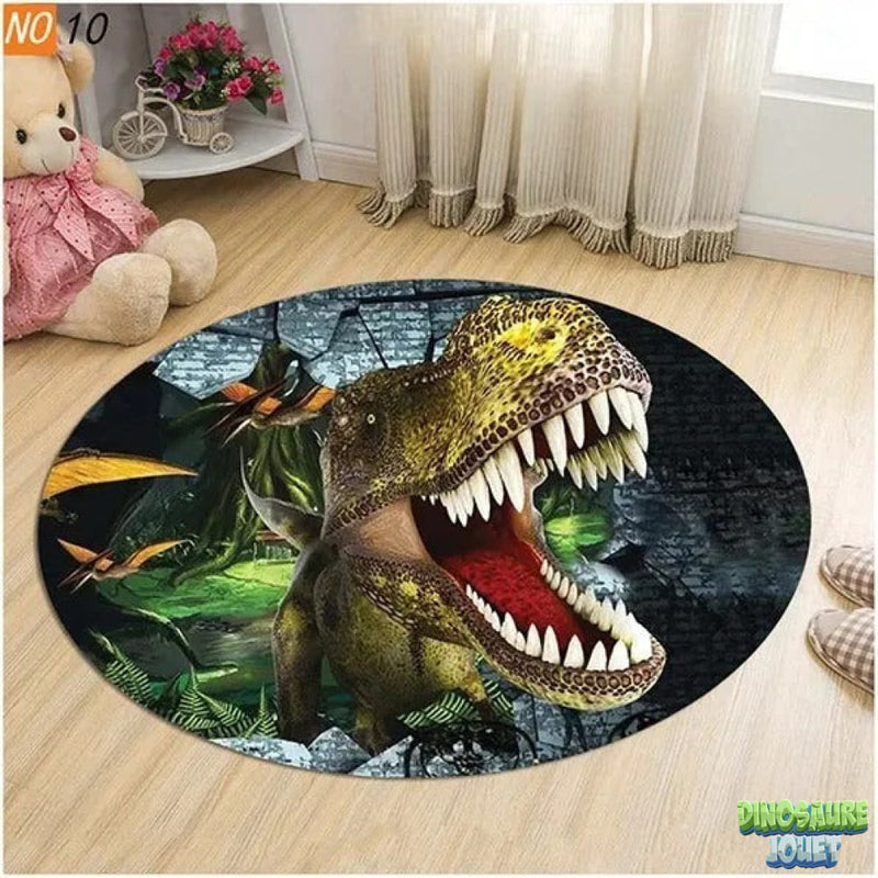 Tapis 3d dinosaure
