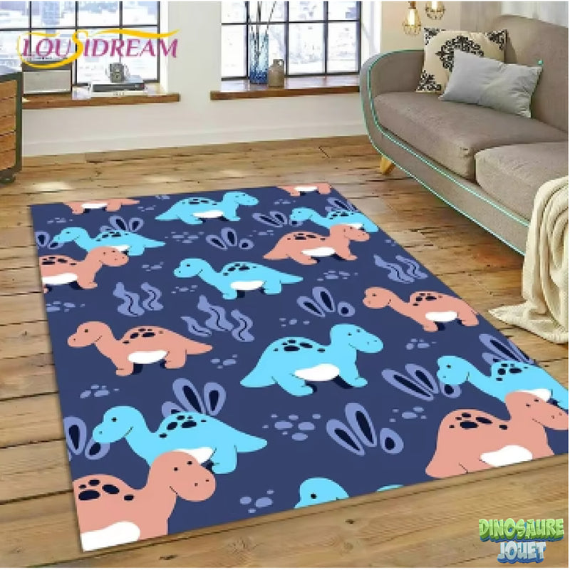 Tapis de jeu dinosaure