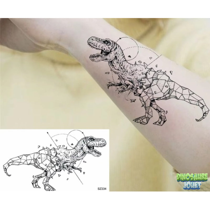 Tatouage temporaire Dinosaure