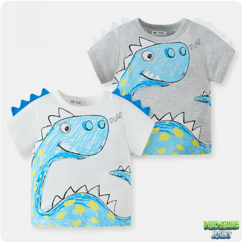 Tee shirt dinos brontosaure
