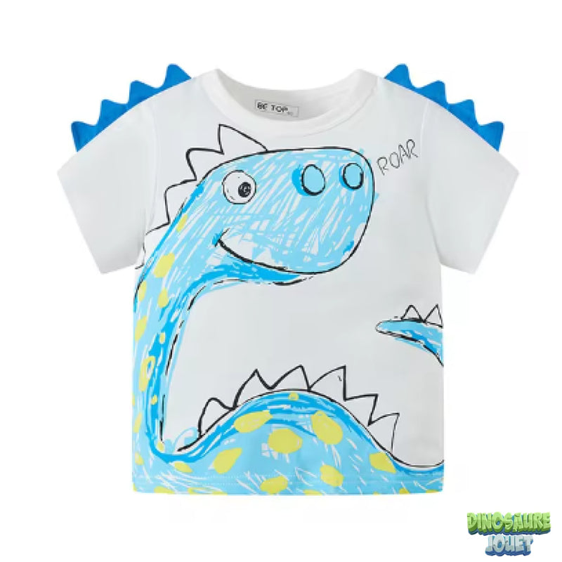 Tee shirt dinos brontosaure