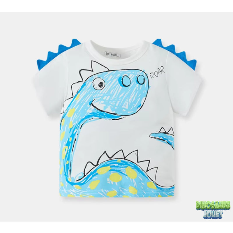 Tee shirt dinos brontosaure