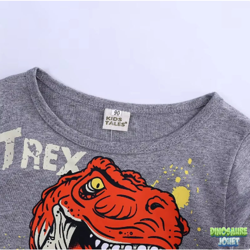 Tee shirt manche longue T-rex