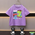Tee shirt skateur Dinosaure