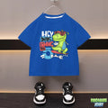 Tee shirt skateur Dinosaure