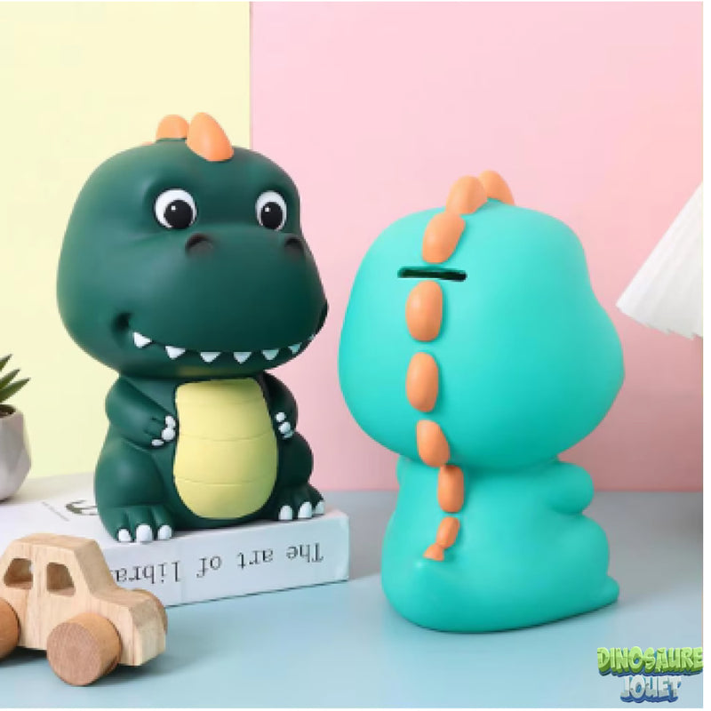 Tirelire dinosaure incassable