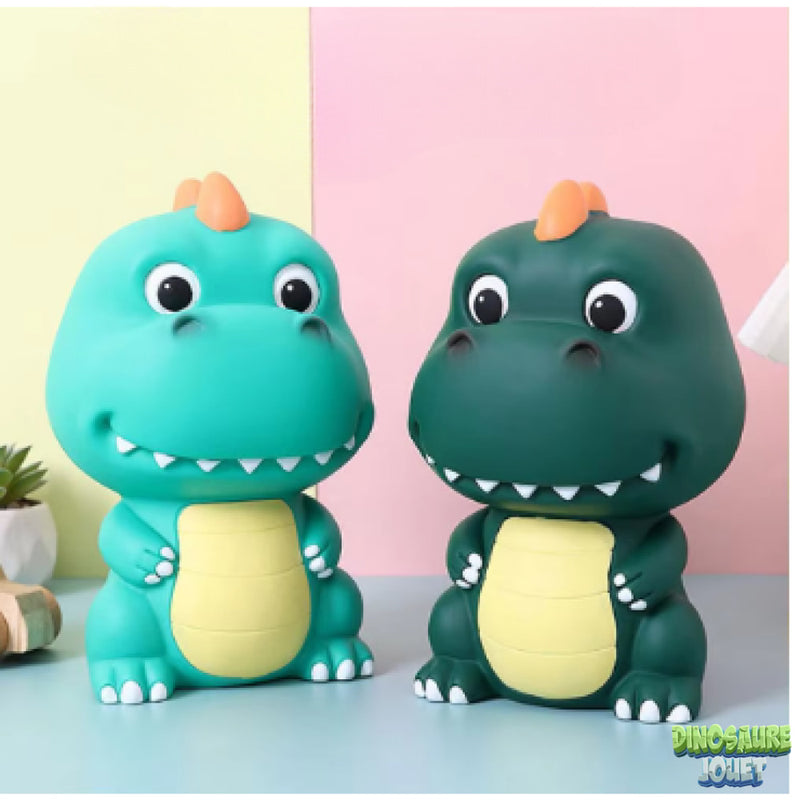 Tirelire dinosaure incassable