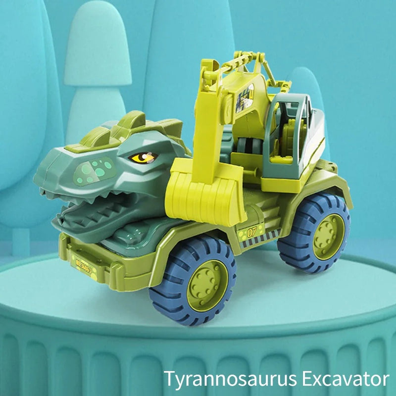 Jouet camion de chantier Dinosaure