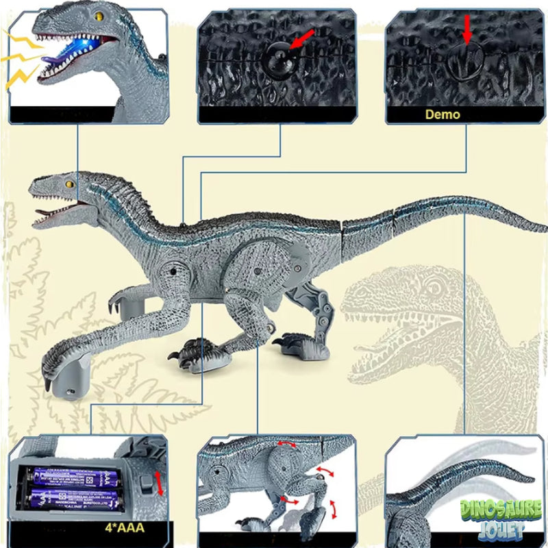 Vélociraptor télécommandé