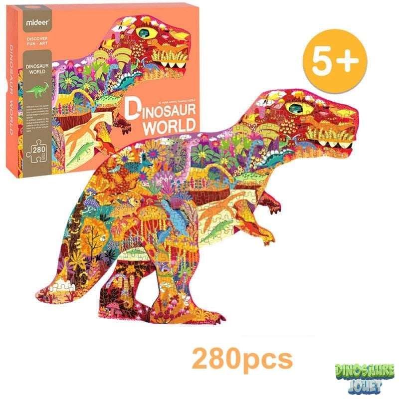 3d puzzle tyrannosaure