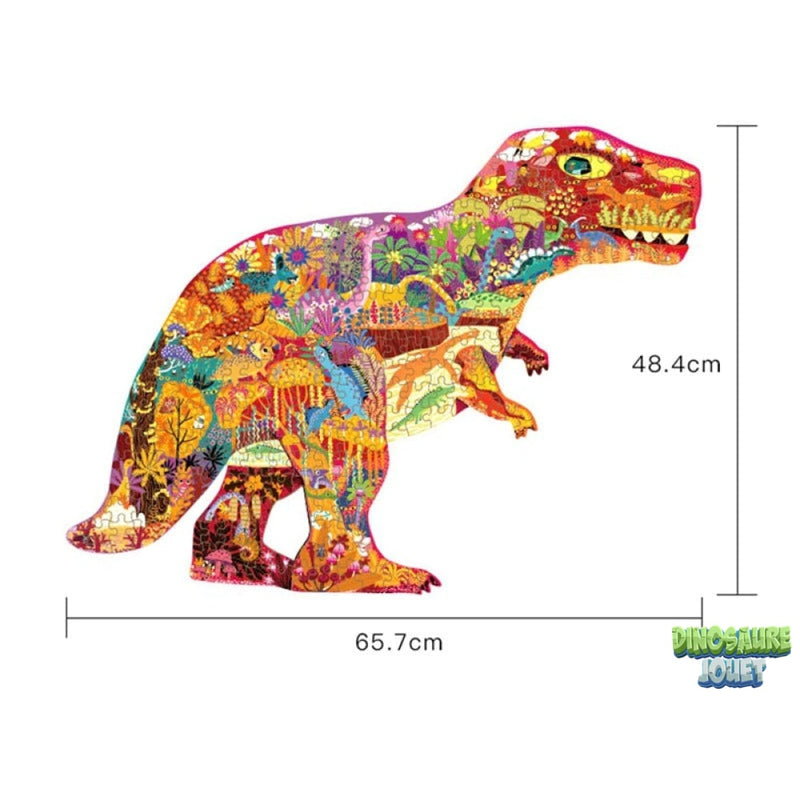 3d puzzle tyrannosaure