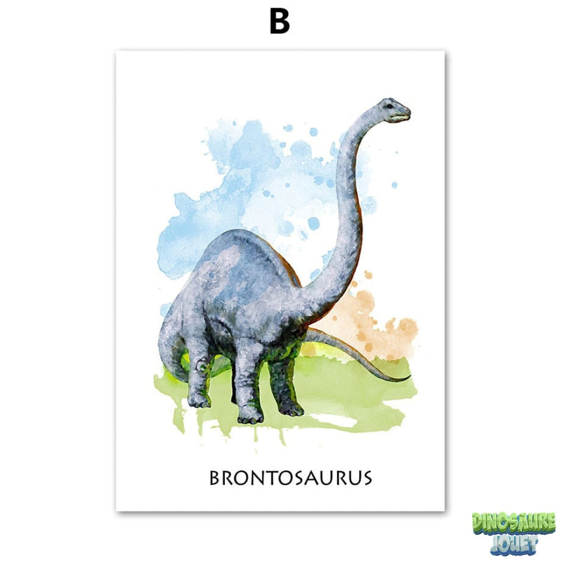 Affiche de dessin Dinosaure