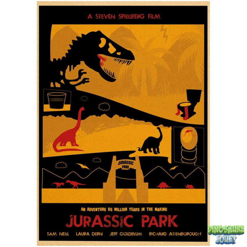 Affiche originale jurassic park