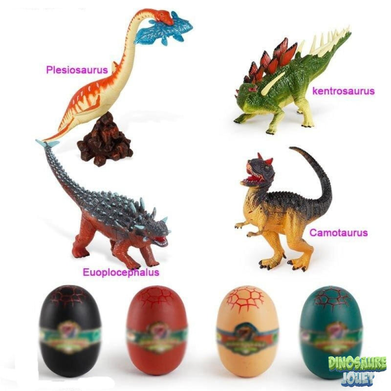 Assemblage Dinosaure avec son œuf