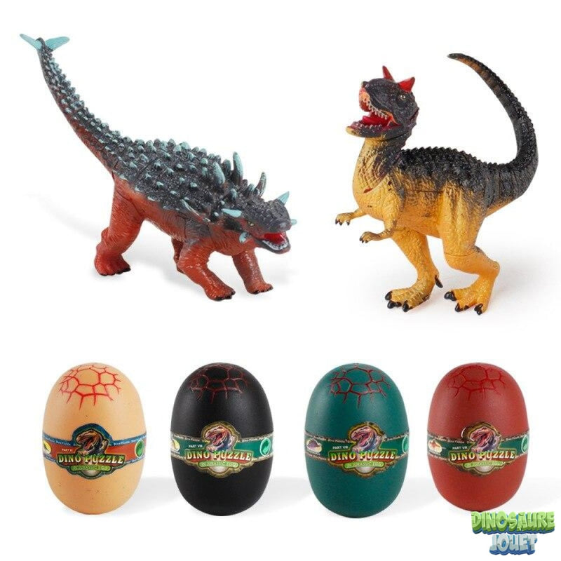 Assemblage Dinosaure avec son œuf