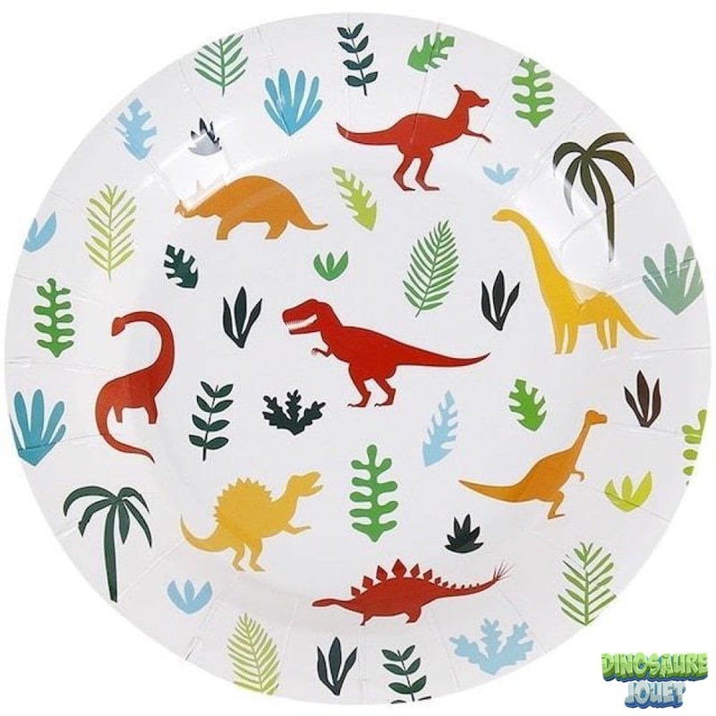 Assiette Anniversaire Dinosaure