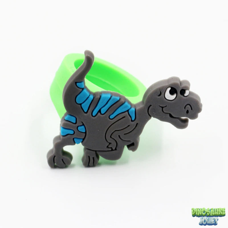 Bague Plastique Dinosaure