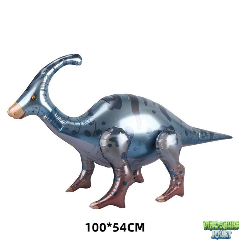 Ballon aluminium dinosaure géant