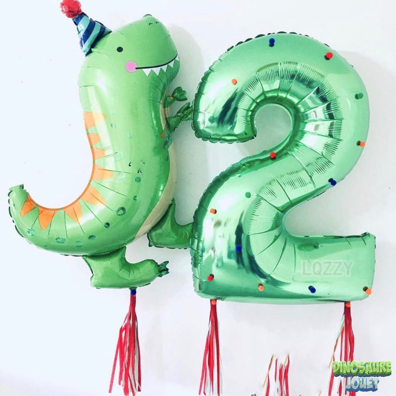 Ballon anniversaire dinos