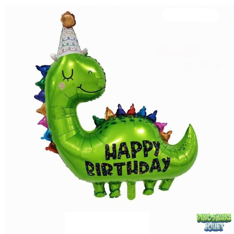 Ballon joyeux anniversaire Dinosaure