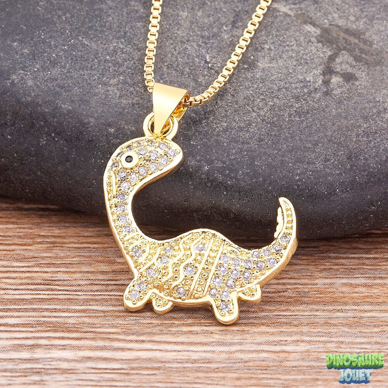 Bijou collier femme Dinosaure