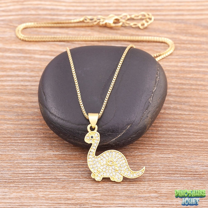 Bijou collier femme Dinosaure