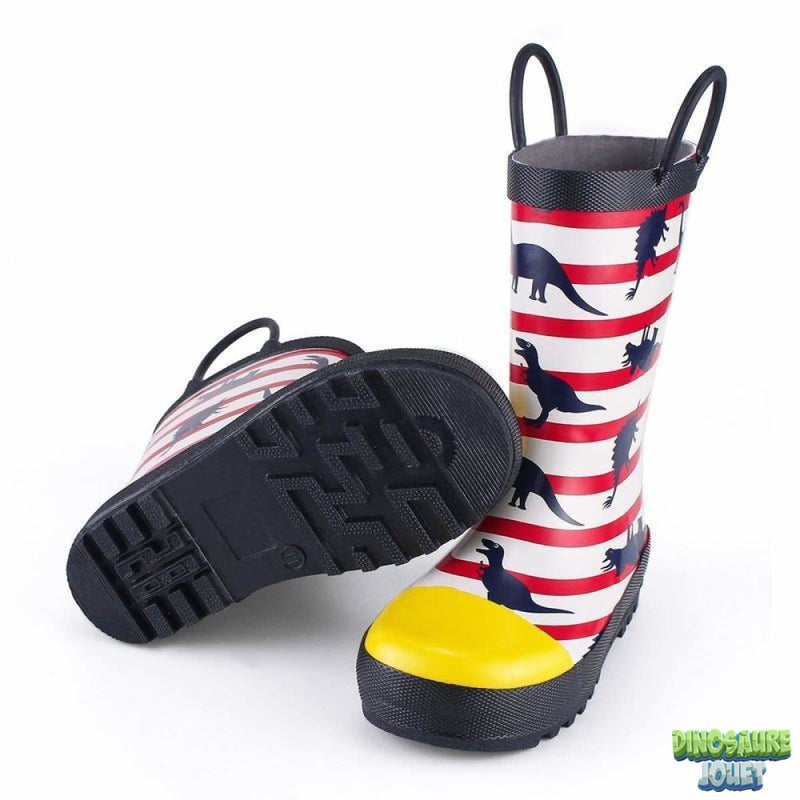 Botte caoutchouc Dinosaure