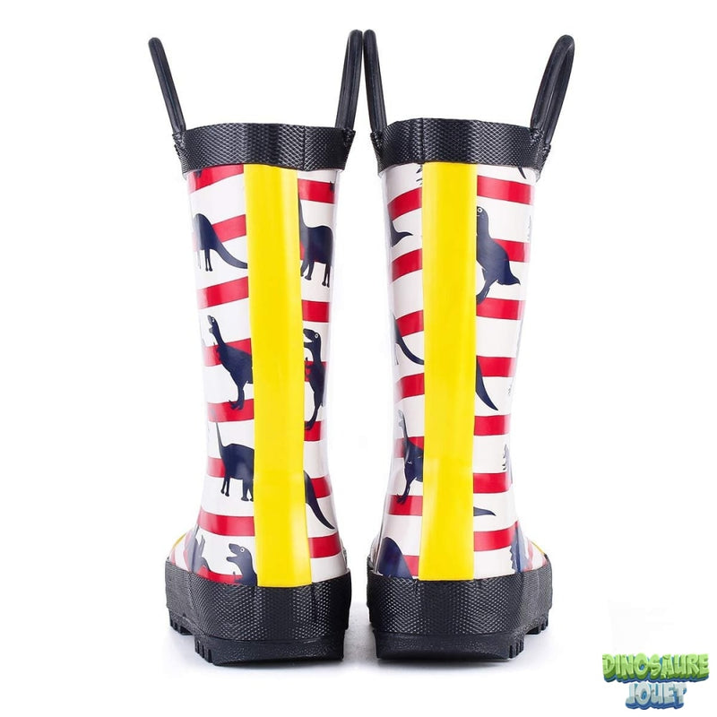 Botte caoutchouc Dinosaure